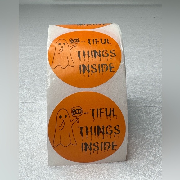 Boo-tiful Things Inside Sticker  Halloween Sticker, sticker for small business - Picture 6 of 11